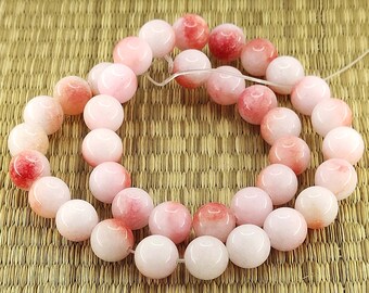 10mm Round Jade Beads, Full Strand (37 Beads)