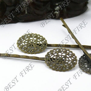 Bronze Tone Bobby Pins Hair Clips, Bobby Pins, Bobby Pins, Simple Hair Pins, Hair Clip For Hair Findings