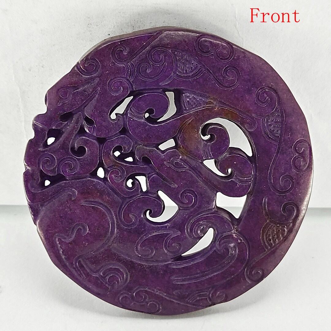 Colgante De Dragón Chapado En Oro Para Hombre - Diseño Hueco Y Elegante