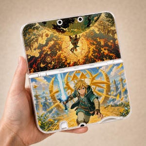 DIY Zelda New 3DS XL ndsl Handmade Protective Case Full Model Series, Hard Shell for Nintendo  ndsi 2DS Gaming Fans