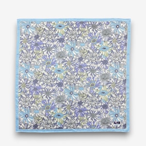 NWT Vintage Liberty Handkerchief Liberty Bandana Luxury Neckerchief Floral Headband Pocketsquare Womens Accessories Neckwear Gift for Her