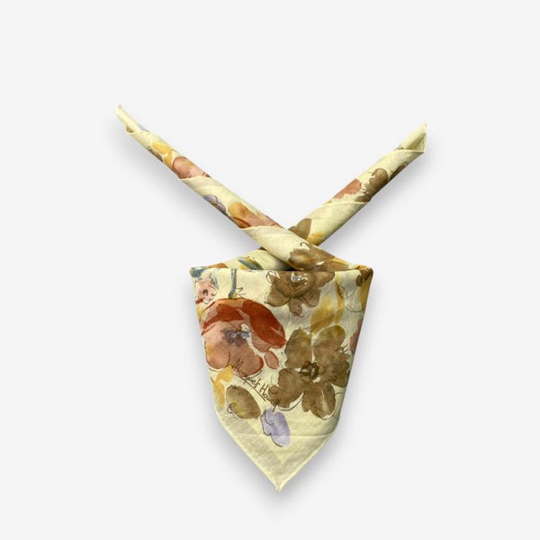 Vintage Margaret Howell Handkerchief Howell Bandana Pocket Square Womens Luxury Accessories Neckerchief Scarf Headband Winter Gift for Her
