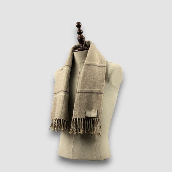 Vintage Somma Lambswool Scarves Muffler Somma Fringe Wool Scarf Neckwear Christmas Womens Shawl Wrapped Accessories Winter Gift for Her View 2