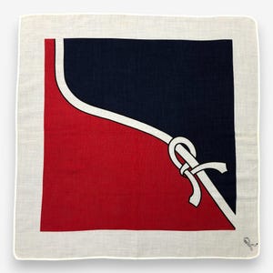 Vintage Roberta di Camerino Handkerchief Bandana Luxury Neckerchief Headband Pocket Square Wrap Womens Accessories Scarves Summer Gift