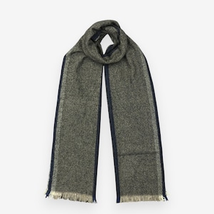 Vintage Fairfax Wool Scarf Womens Winter Luxury Accessories Fairfax Muffler Lambswool Scarves Cozy Neckwear Christmas Gift for Her