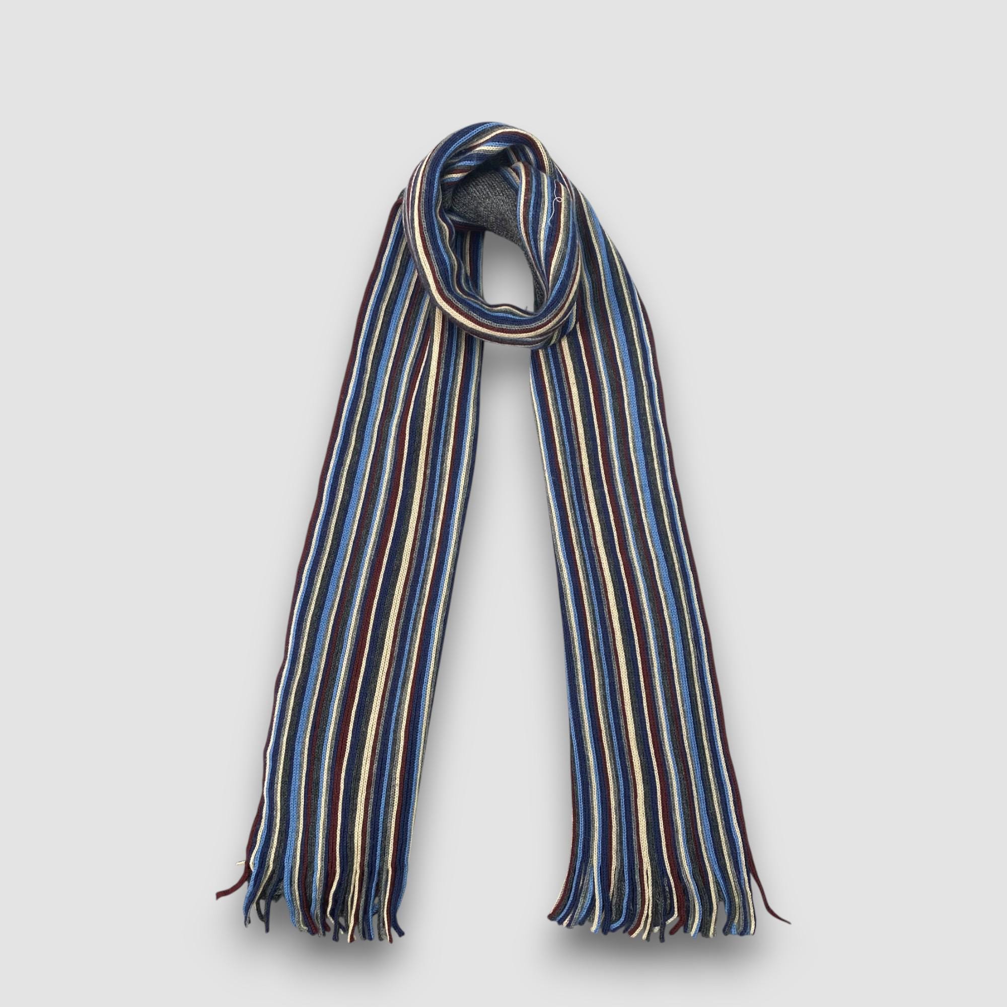 Bufanda multicolor de lana del Himalaya