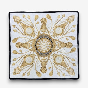 Vintage Trussardi Handkerchief Trussardi Bandana Pocket Squares Neckerchief Headband Luxury Womens Accessories Scarves Summer Gift for Her