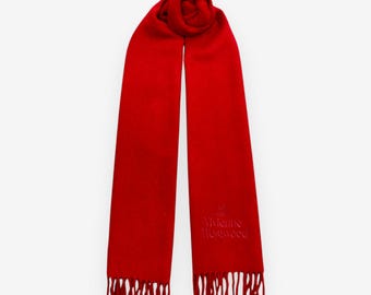 Vivienne Westwood Scarf Muffler Vivienne Westwood Wool Scarf