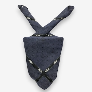 Vintage MCM Handkerchief MCM Bandana Floral Pocket Squares Neckerchief Headband Luxury Womens Accessories Scarves Summer Gift for Her