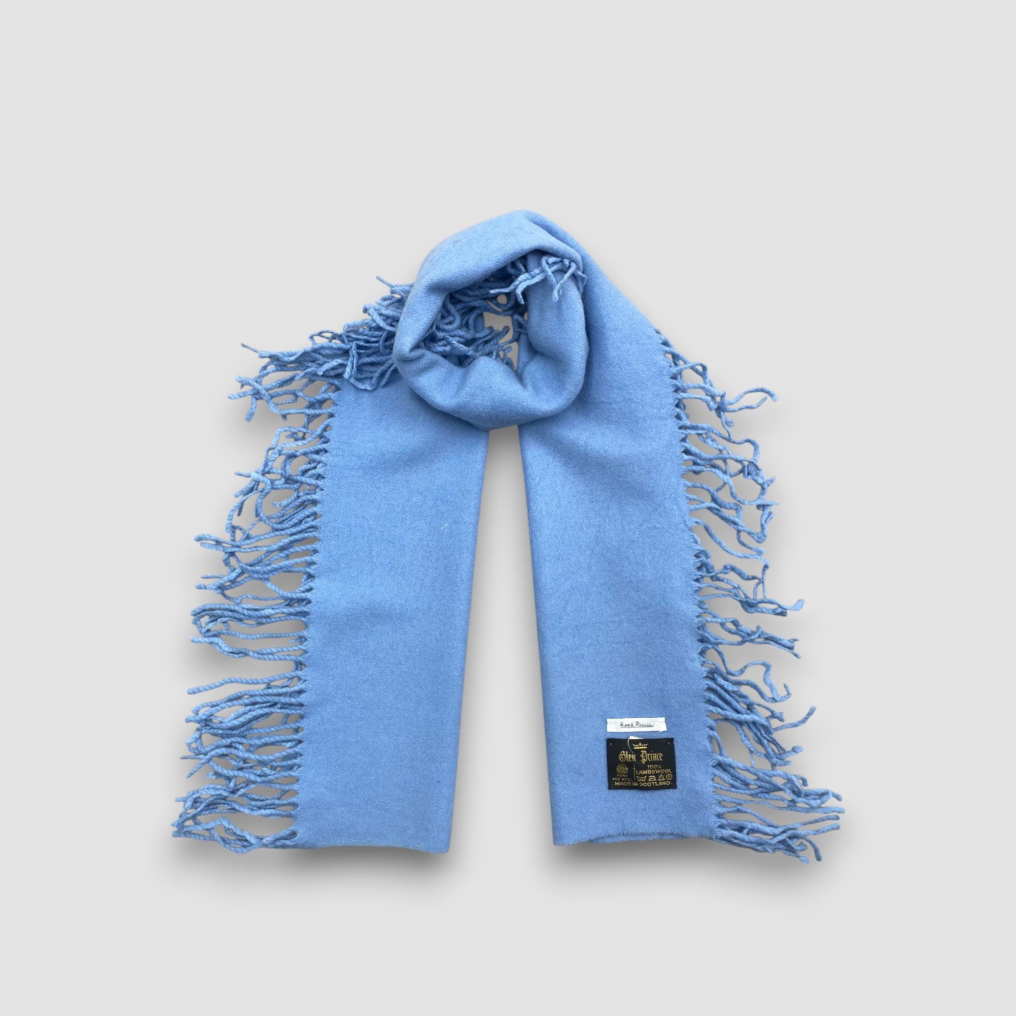 Vintage Glen Prince Lambswool Scarves Glen Prince Muffler Wool