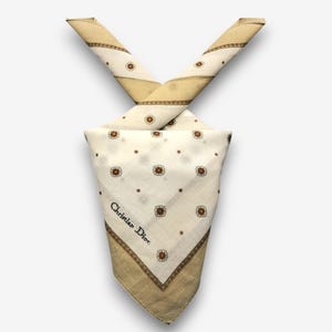 Vintage Celine Handkerchief, Celine Bandana, Celine Scarf, Celine Neckerchief, Celine Pocket Square, Celine Square Scarf, Celine Accessories