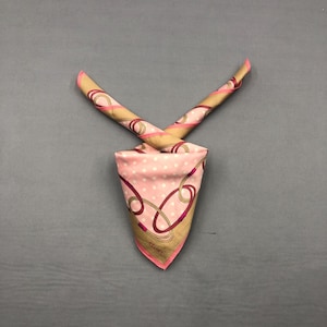 Vintage Celine Handkerchief, Celine Bandana, Celine Scarf, Celine Neckerchief, Celine Pocket Square, Celine Square Scarf, Celine Accessories