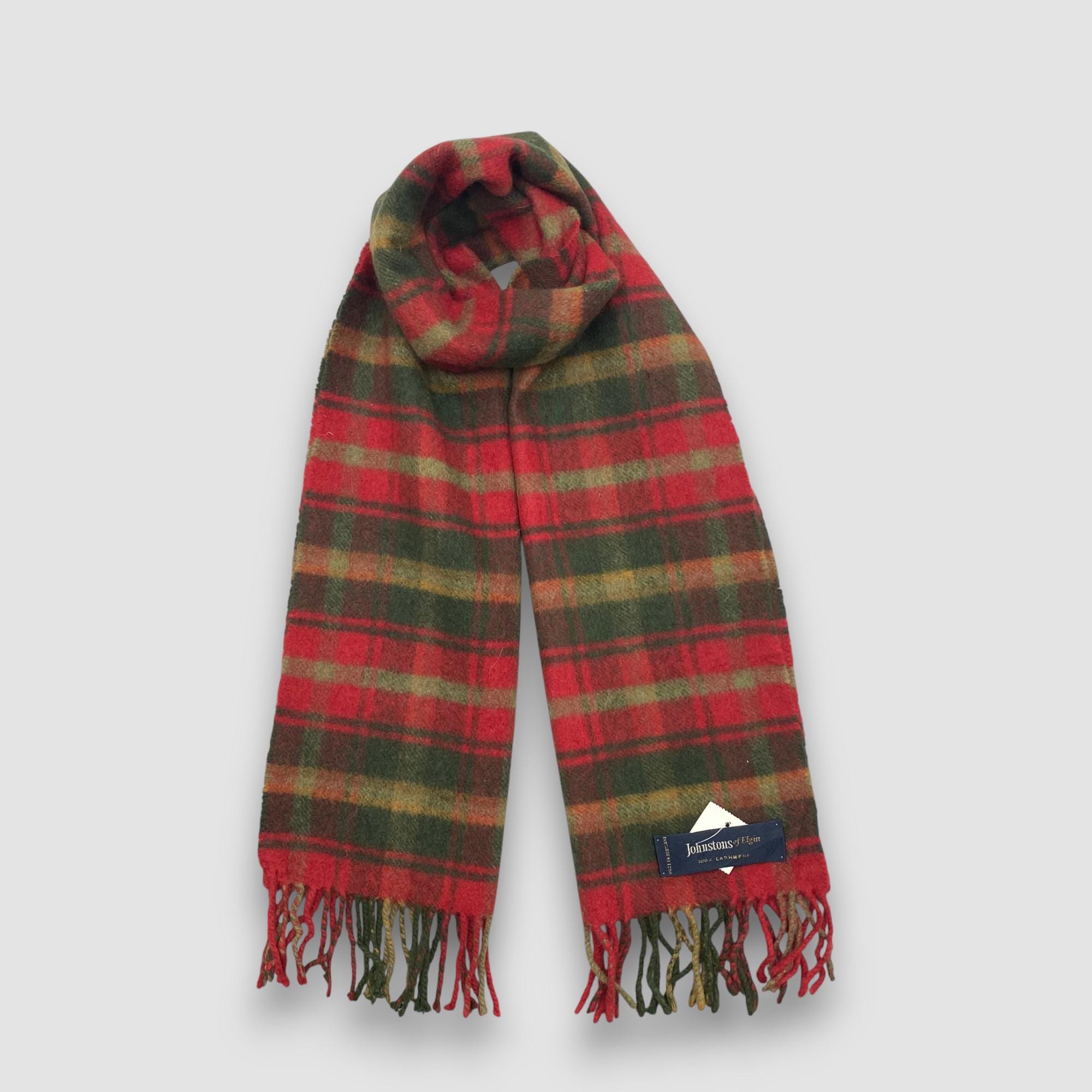 Vintage Johnstons of Elgin Cashmere Scarf Women Winter Accessories