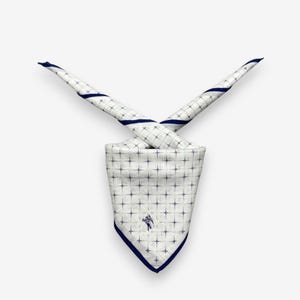 Vintage Burberry Handkerchief Burberrys Bandana Burberrys Neckerchief Accessories Pocketsquare Neck Scarf Authentic Luxury Headband Scarves