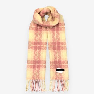 Vintage Ined by Yohji Yamamoto Wool Winter Scarf Lambswool Scarves Muffler Accessories Luxury Neckwear Winter Christmas New Year Gift fo Him