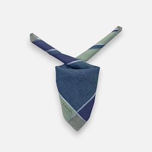 Vintage Lanvin Handkerchief Authentic Lanvin Bandana Luxury Neckerchief Headband Pocketsquare Womens Accessories Neckwear Gift for Him