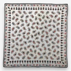Vintage Lanvin Handkerchief Authentic Lanvin Bandana Luxury Neckerchief Headband Pocketsquare Womens Accessories Neckwear Gift for Her