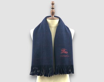 Vintage DKNY Wool Scarf Womens Muffler DKNY Scarves Donna Karan
