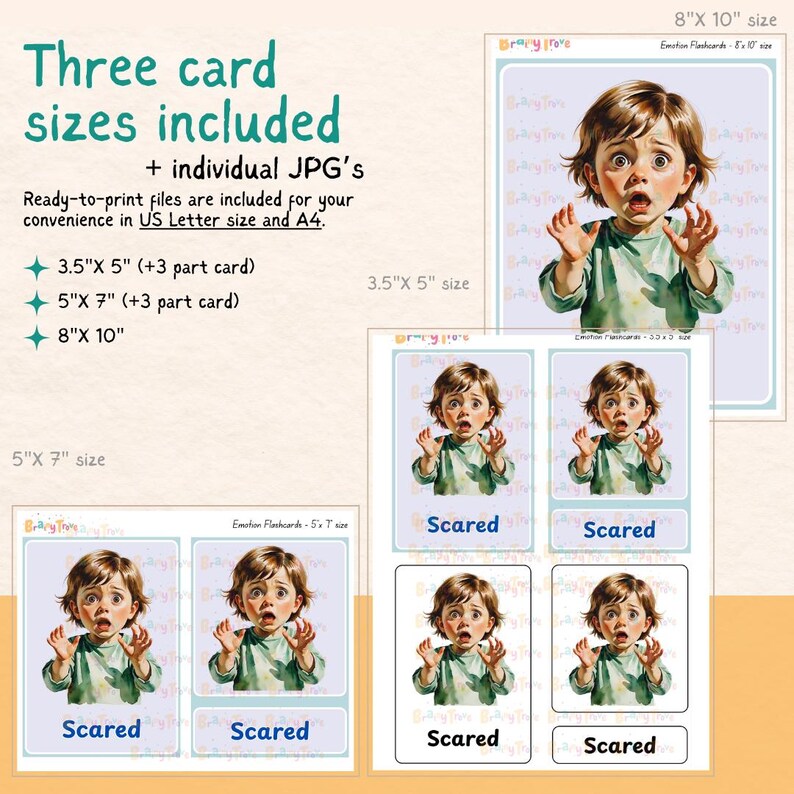 Emotion Flashcards | Feelings Flash Cards | Emotion Cards Toddler ...