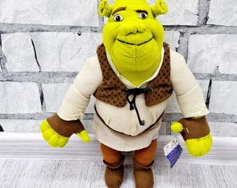 ビルドアベア　シュレック　ぬいぐるみとコスチューム　　ドリームワークス Amazon.co.jp: ビルドアベア シュレック ぬいぐるみと