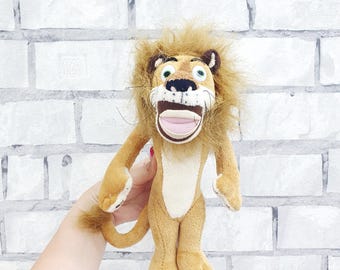 映画「マダガスカル」のアフリカライオン、アレックスのビンテージ