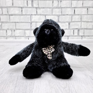 Stuffed gorilla Plush toys 8&quot; Vintage kids gift soft monkey Plush toys collectible toy Childrens Toy Stuffed plush Animal Toys kids Baby toy
