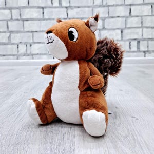 Stuffed squirrel Plush toys 8&quot; Vintage kids gift soft squirrel toys collectible toy  Childrens Toy  plush Animal Toys Toy kids  Baby toy