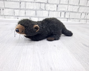 ヴィンテージ アルレスフォード クラフツ社製 カワウソ ぬいぐるみ
