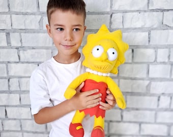 シンプソンズ　ぬいぐるみ2体 90s The Simpsons シンプソンズ 人形 ぬいぐるみ セット レア