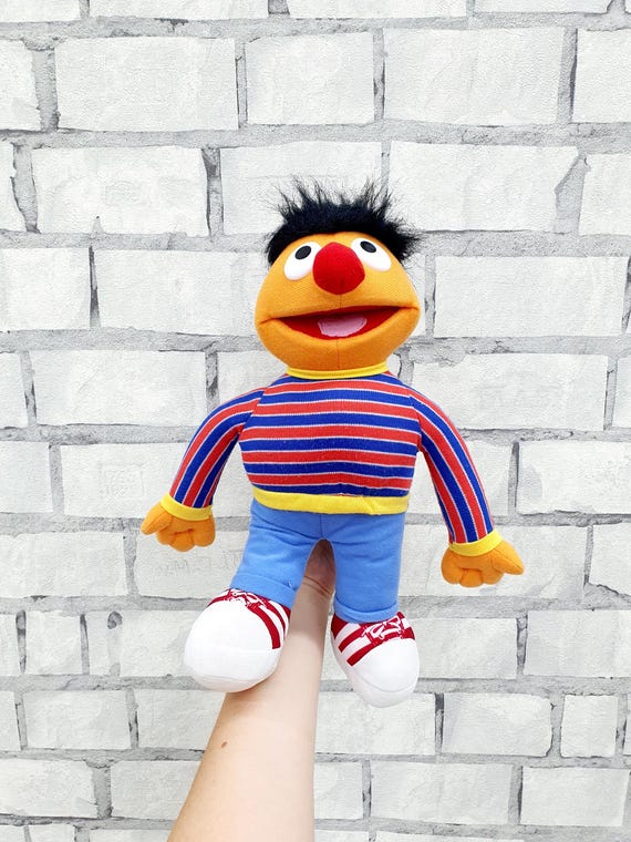Stuffed Sesame Street Ernie Muppets Plush Toys 13