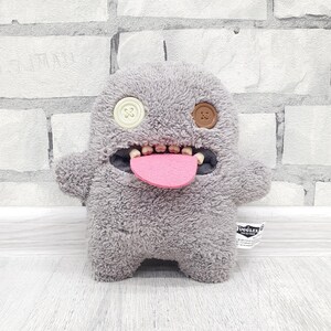 Stuffed Snuggler Edition Oogah Boogar Grey Fuggler Ugly Monster