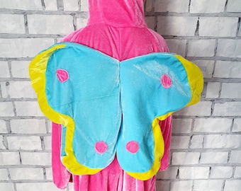 vintage 7 years  kids butterfly insect halloween party costume jumpsuit animal toddler Cosplay