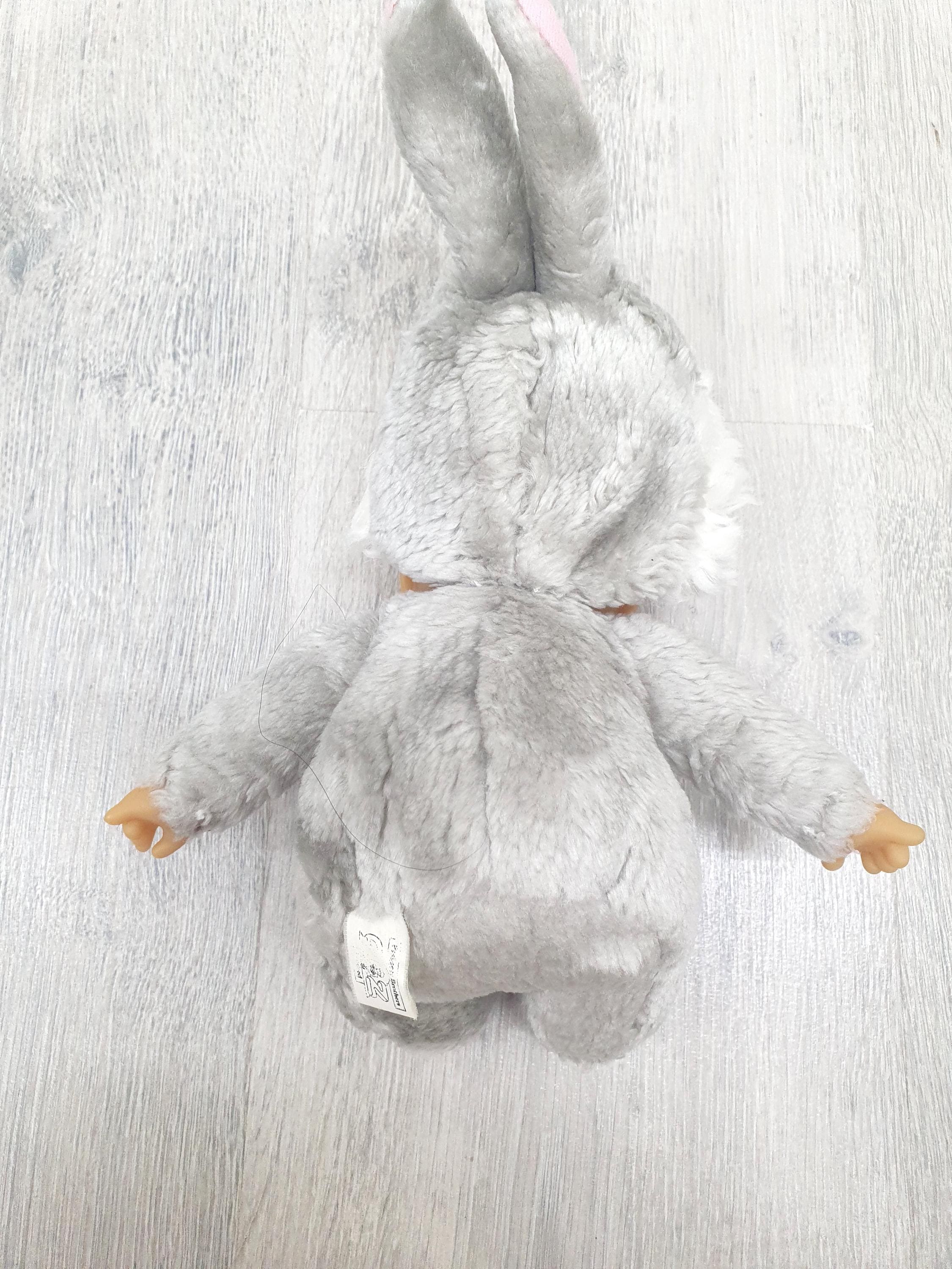 ぬいぐるみ 眠っているウサギ ぬいぐるみ人形 ヴィンテージ ソフト