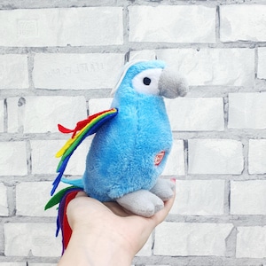 interactive musical Rainbow  Parrot Plush toys 6&quot; Vintage kids gift soft bird plush toys collectible  Childrens Toy Stuffed kids  Baby toy
