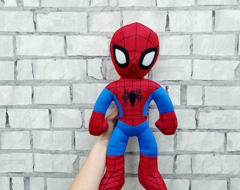 Vintage  Stuffed Super Hero Superhero Spiderman Plush toys 17" collectible  baby Childrens Toy kids gift