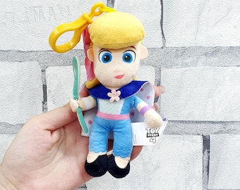 Stuffed Toy Story Bo peep plush keychain 6" Toy Story Bo peep doll  plush toys Vintage collectible toy sister kids gift dog kids Baby toy