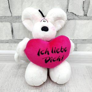 Peluche Diddl Topolino imbottito 9" Vintage regalo per bambini morbido peluche Diddl giocattolo da collezione giocattolo per bambini giocattolo per bambini giocattolo per bambini