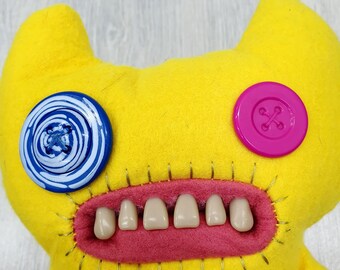 ぬいぐるみ イエロー ファグラー 醜いモンスター ぬいぐるみ