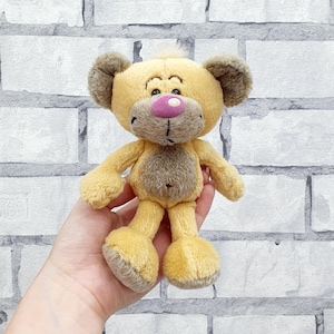 Pimboli plush toy 6.5&quot; Vintage kids gift soft Diddls friend bear cuddly toy  collectible toy  Childrens Toy kids  Baby toy
