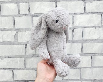 Vintage Gefüllte Jellycat Hase Plüschtier 10,5 "Kinder Geschenk Sammlerstück weiches Baby-Spielzeug