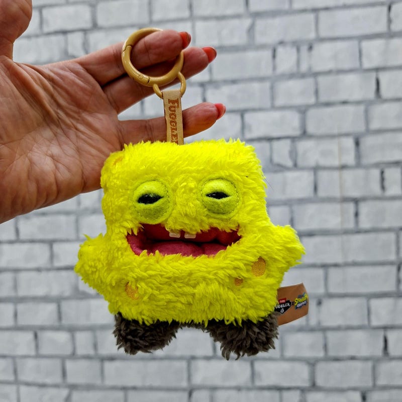 Sponge Key Chain Fugglers Spongebob Keychain - Etsy