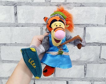 Vintage Stuffed Winnie The Pooh tigger Plush toys 7" collectible toy Childrens Toy kids Toy plush animal toys