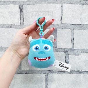 Llavero de peluche vintage de Sully de Monsters Inc. Monsters University, 7,6 cm (3 pulgadas), juguete coleccionable para bebé.