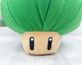 ぬいぐるみ スーパーマリオ グリーンキノコ ぬいぐるみ ヴィンテージ