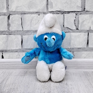 Stuffed smurfs  plush toys Vintage soft Toys 12&quot; smurfs  plush doll collectible toy Plush doll Childrens kids Toy