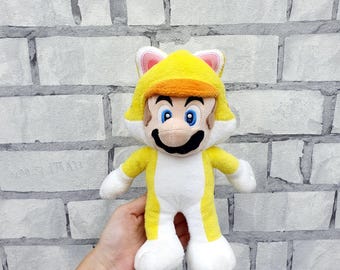 任天堂 ネコ キノピオ スーパーマリオ ぬいぐるみ - Etsy 日本