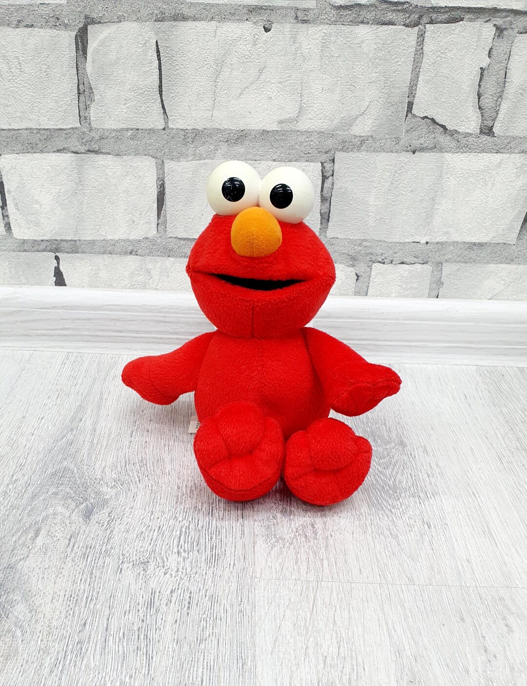 Vintage Stuffed Elmo Sesame Street Plush Toys 9.5" Kids Gift Soft