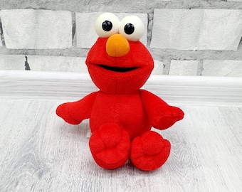 Vintage Tickle Me Elmo Talking Laughs and Shakes Stuffed Doll Toy
