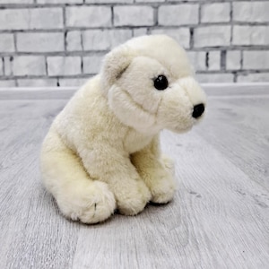 Gevulde witte ijsbeer Knuffels 7&quot; Vintage kindercadeau zacht verzamelspeelgoed Kinderspeelgoed Gevulde pluche dierenspeelgoed Speelgoed kinderen babyspeelgoed