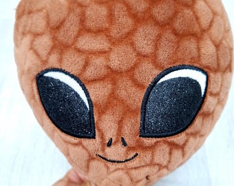 ぬいぐるみブラウンエイリアンぬいぐるみ14インチヴィンテージソフト
